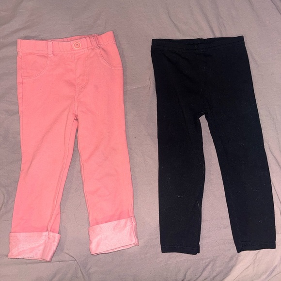 24M/2T Girls Legging Bundle (6 pair) - Picture 3 of 12